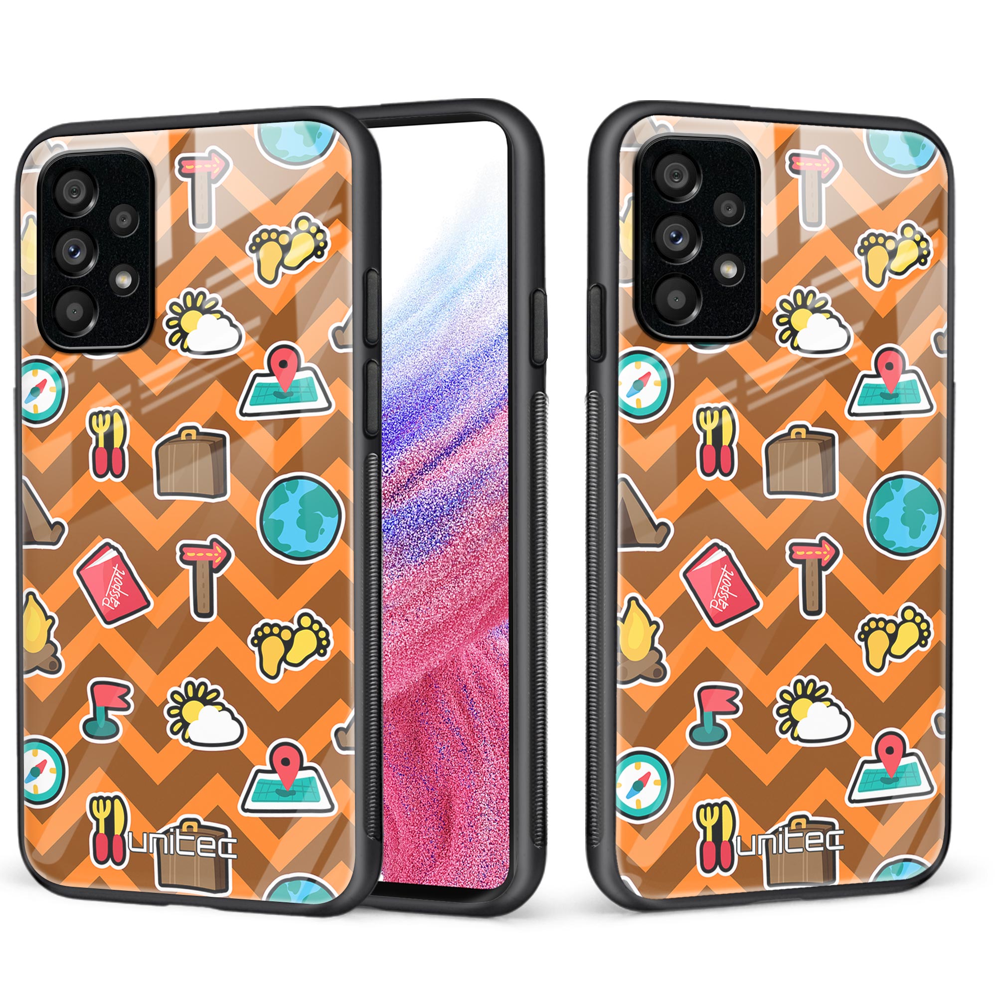 Samsung Galaxy A53 5G Unitec suojakuori, Travel pattern