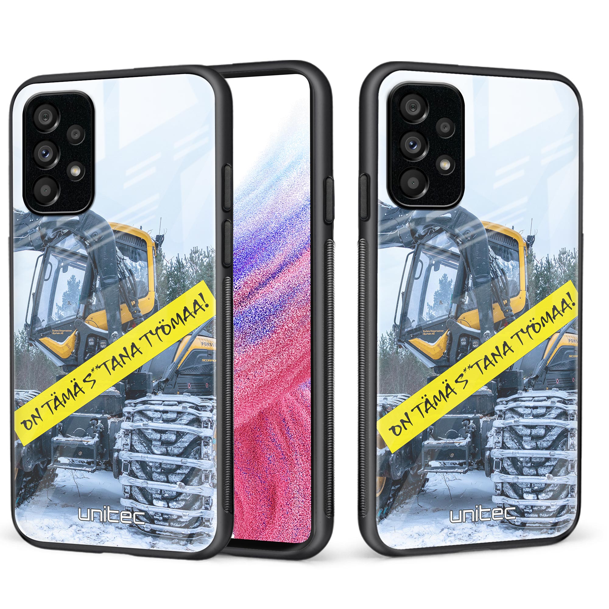 Samsung Galaxy A53 5G Unitec suojakuori, Työmaa