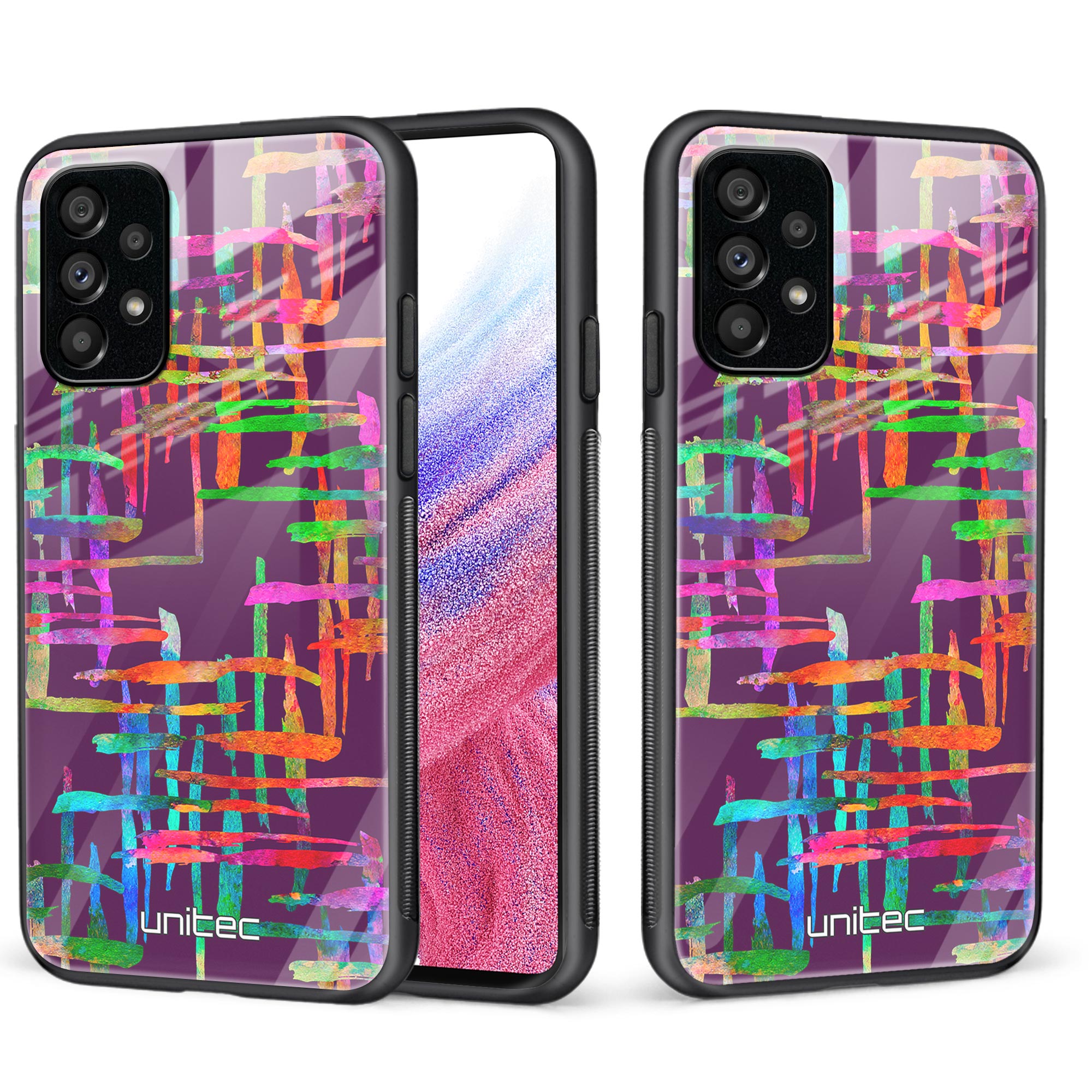 Samsung Galaxy A53 5G Unitec suojakuori, Watercolor