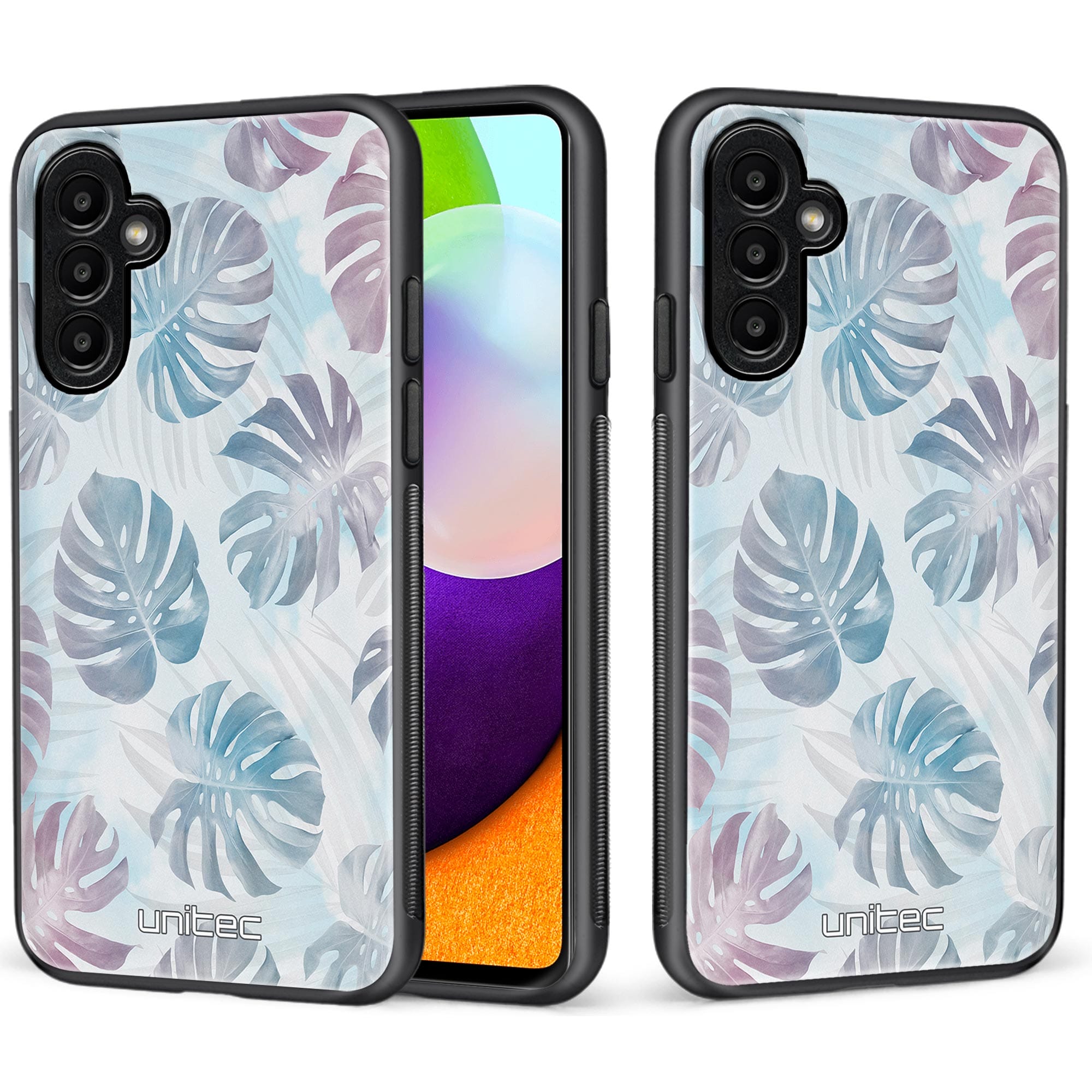 Mobilskal - Monstera-textur