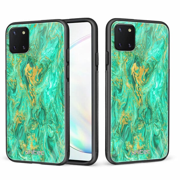 Samsung Galaxy Note 10 Lite unitec suojakuori 2 Aqua Mint
