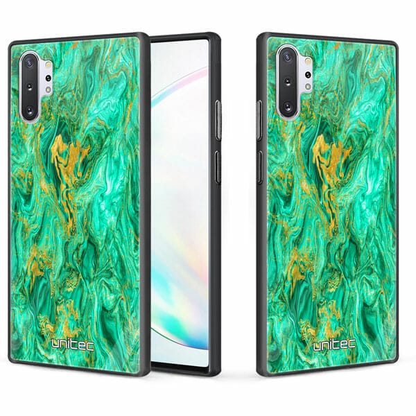 Samsung Galaxy Note 10 Plus unitec suojakuori 2 Aqua Mint