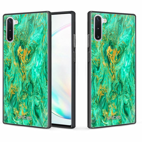Samsung Galaxy Note 10 unitec suojakuori 2 Aqua Mint