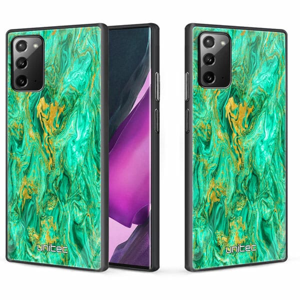Samsung Galaxy Note 20 unitec suojakuori 2 Aqua Mint