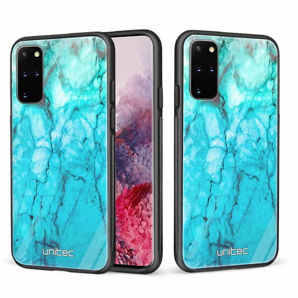 Samsung Galaxy S20 Plus 5G unitec suojakuori 2 Icy Marble