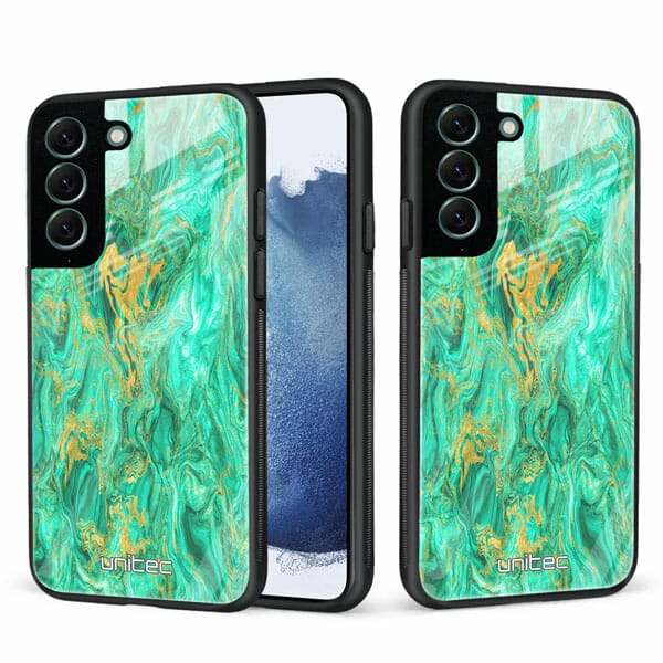 Samsung Galaxy S22 Plus 5G Unitec Suojakuori 2 Aqua Mint