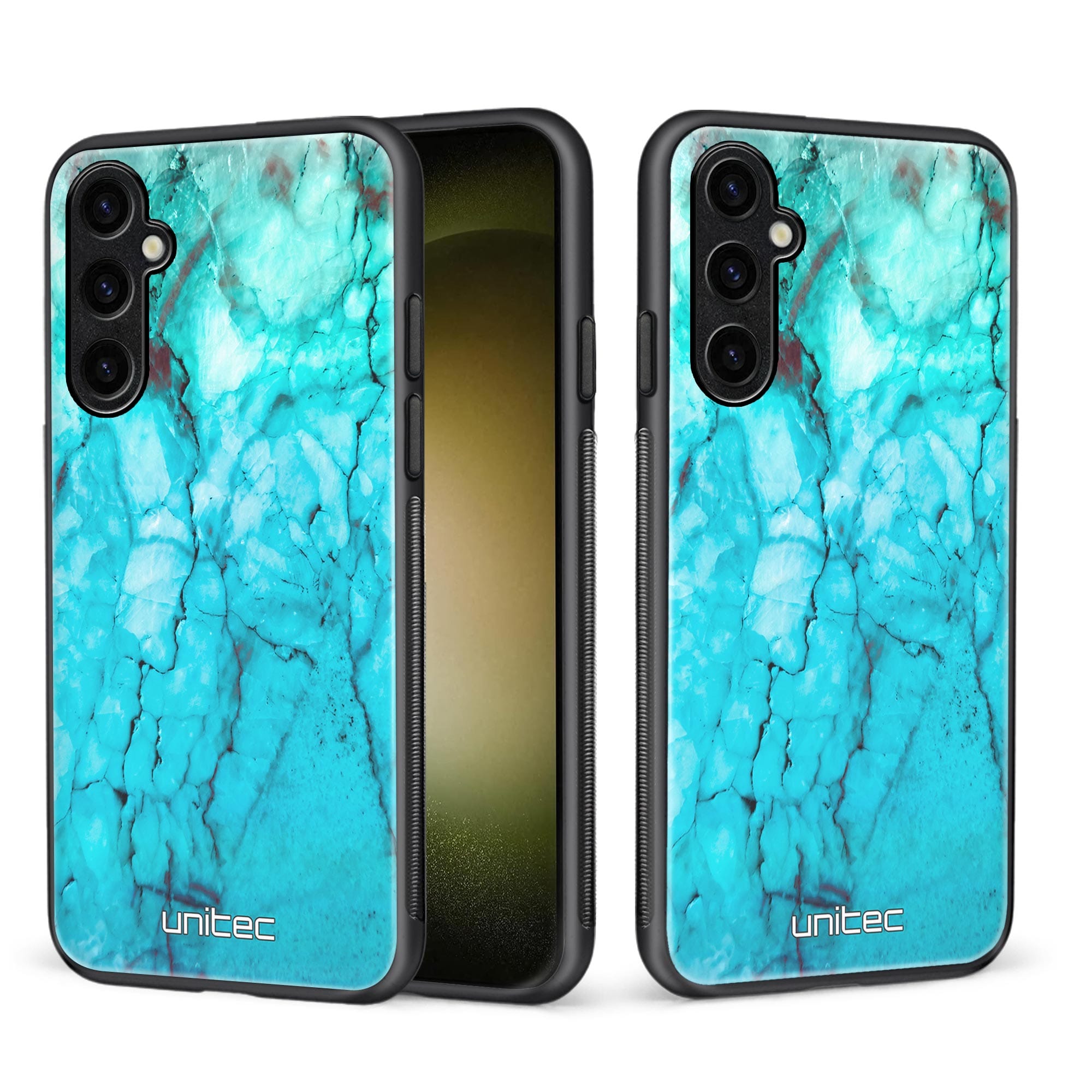 Samsung Galaxy S23 FE Unitec Suojakuori - Icy Marble