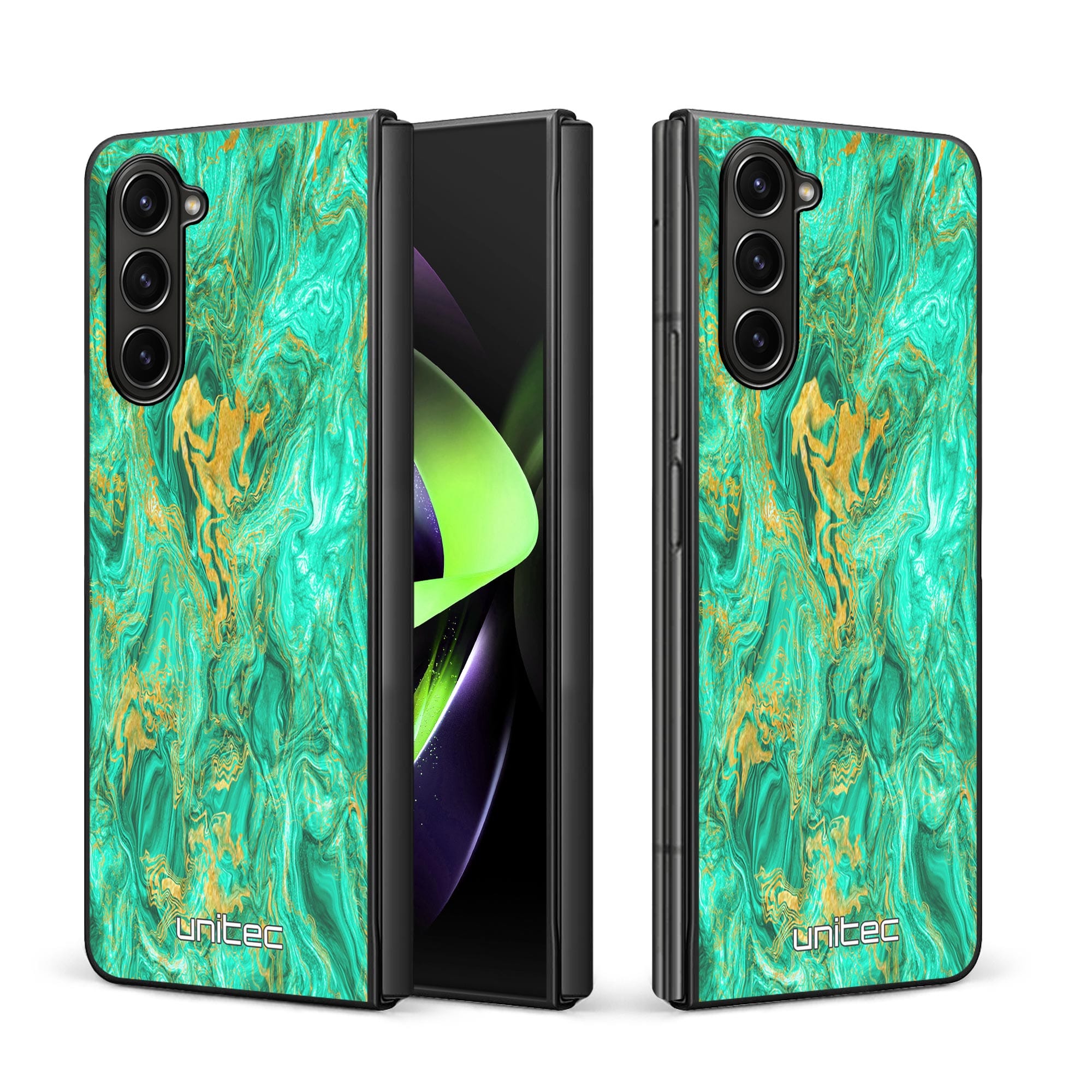 Samsung Galaxy Z Fold 5 Unitec-skal - Aqua Mint