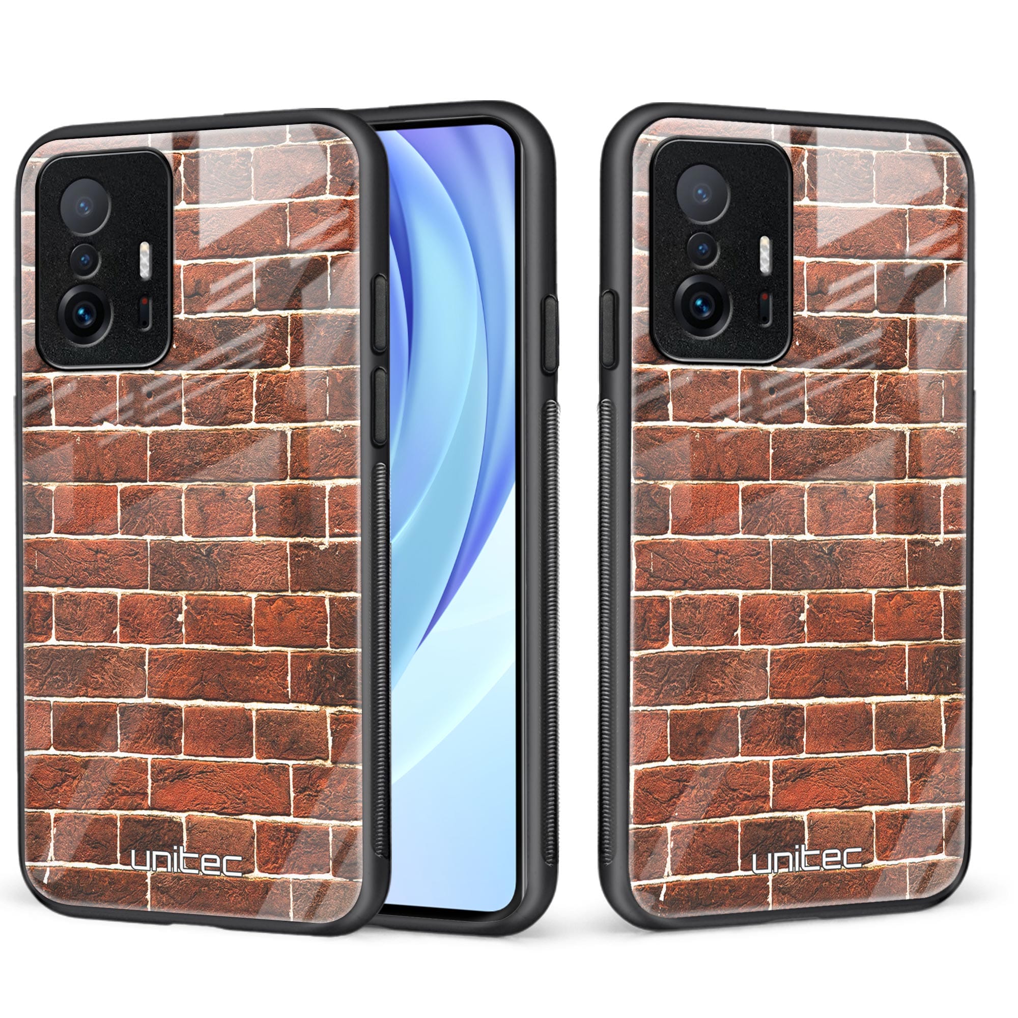 Xiaomi 11T 5G Unitec skyddsskal, Tegelvägg