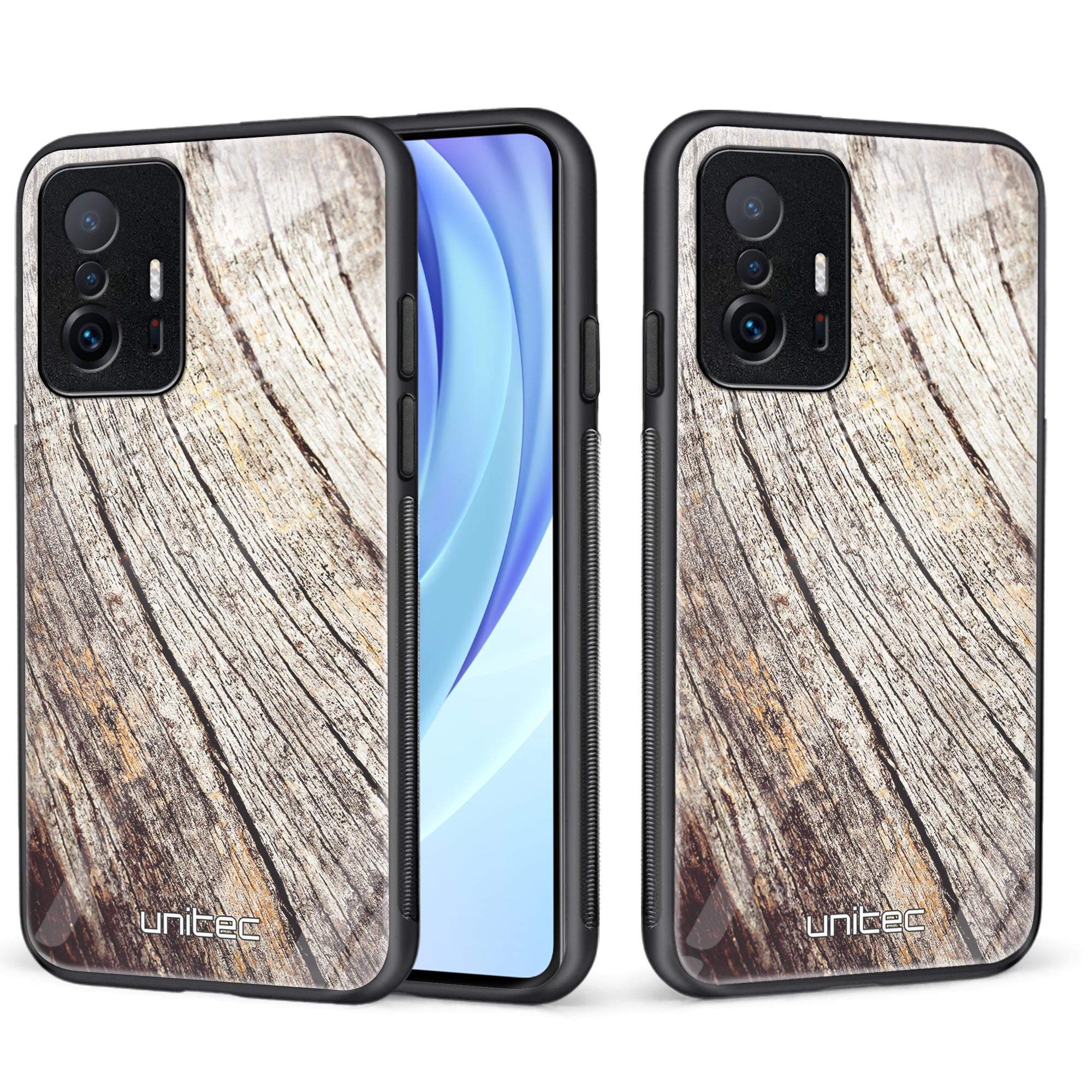 Xiaomi 11T 5G Unitec skyddsfodral, Trästubbe