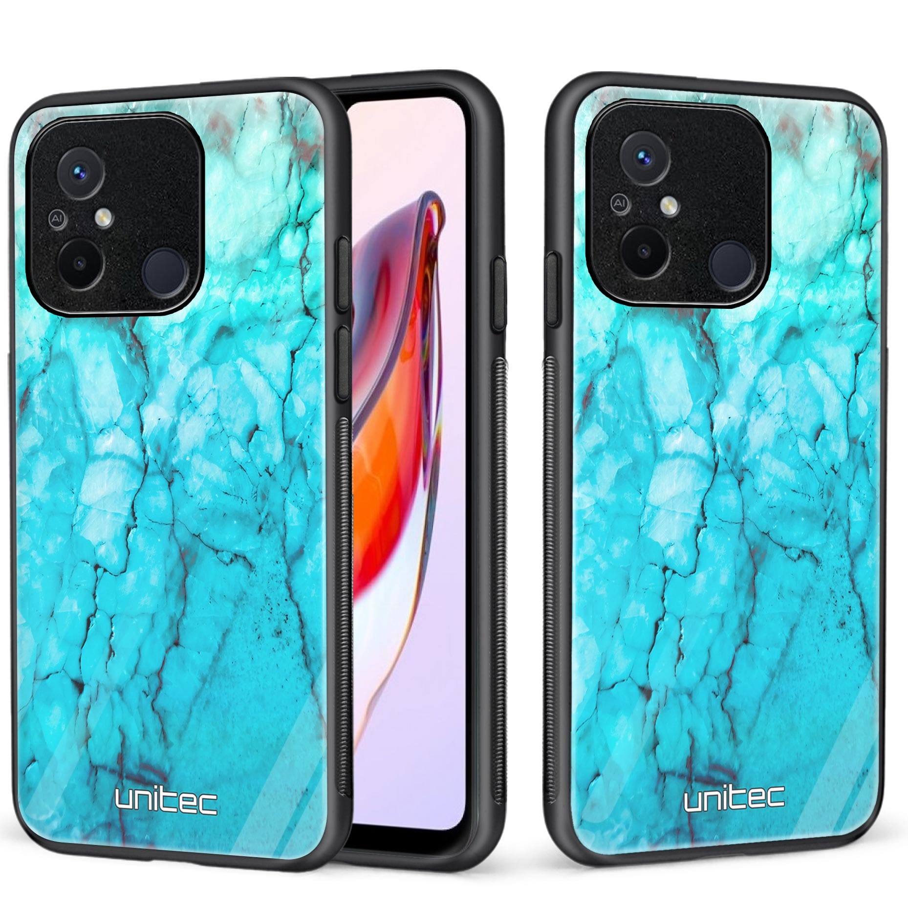 Xiaomi Redmi 12C Unitec-skal - Icy Marble