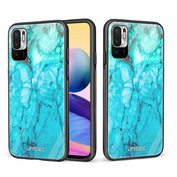 Xiaomi Redmi Note 10 5G unitec suojakuori 2 Icy Marble