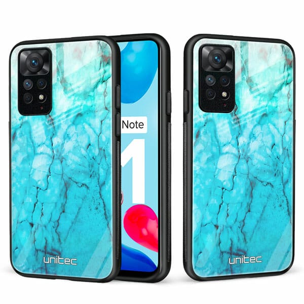 Xiaomi Redmi Note 11 Unitec Suojakuori 2 Icy Marble