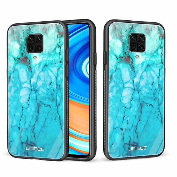 Xiaomi Redmi Note 9 Pro unitec suojakuori 2 Icy Marble