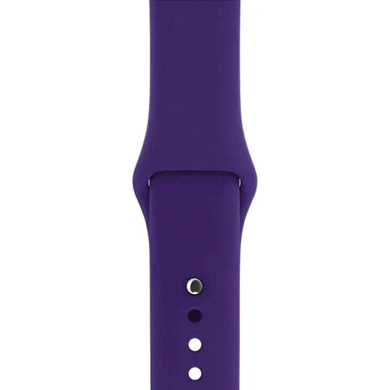 Apple Watch 38 / 40 / 41 mm Silikoniranneke - S/M - Violetti