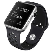 Apple Watch 38 / 40 / 41 mm Urheiluranneke - S/M - Musta/Musta