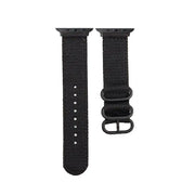 Apple Watch 42 / 44 / 45 mm Nato-ranneke - Musta