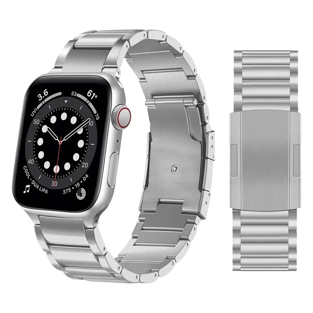 Apple Watch Titaaniranneke 38/40/41 mm - Hopea