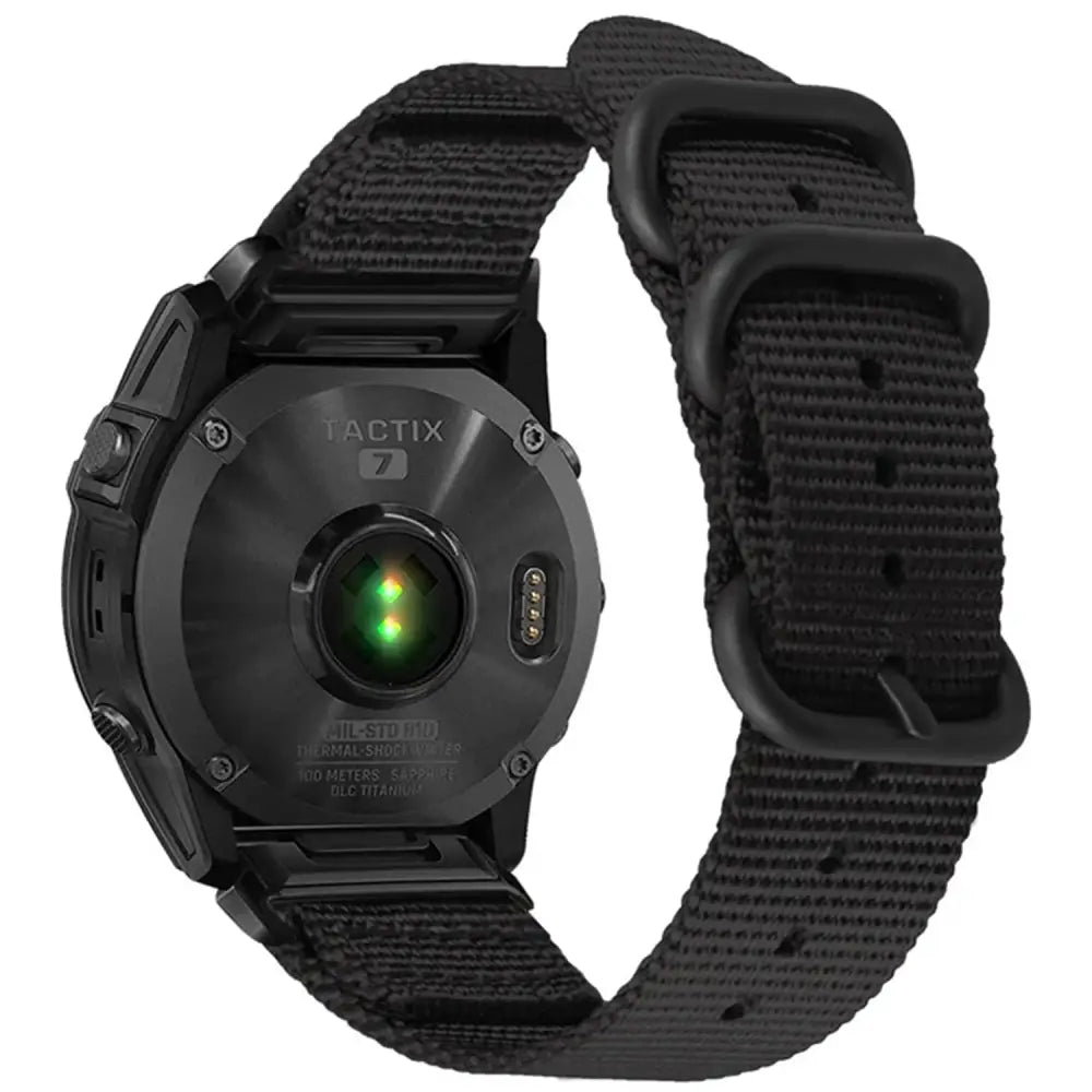 Garmin QuickFit Nato-ranneke 26mm - Musta