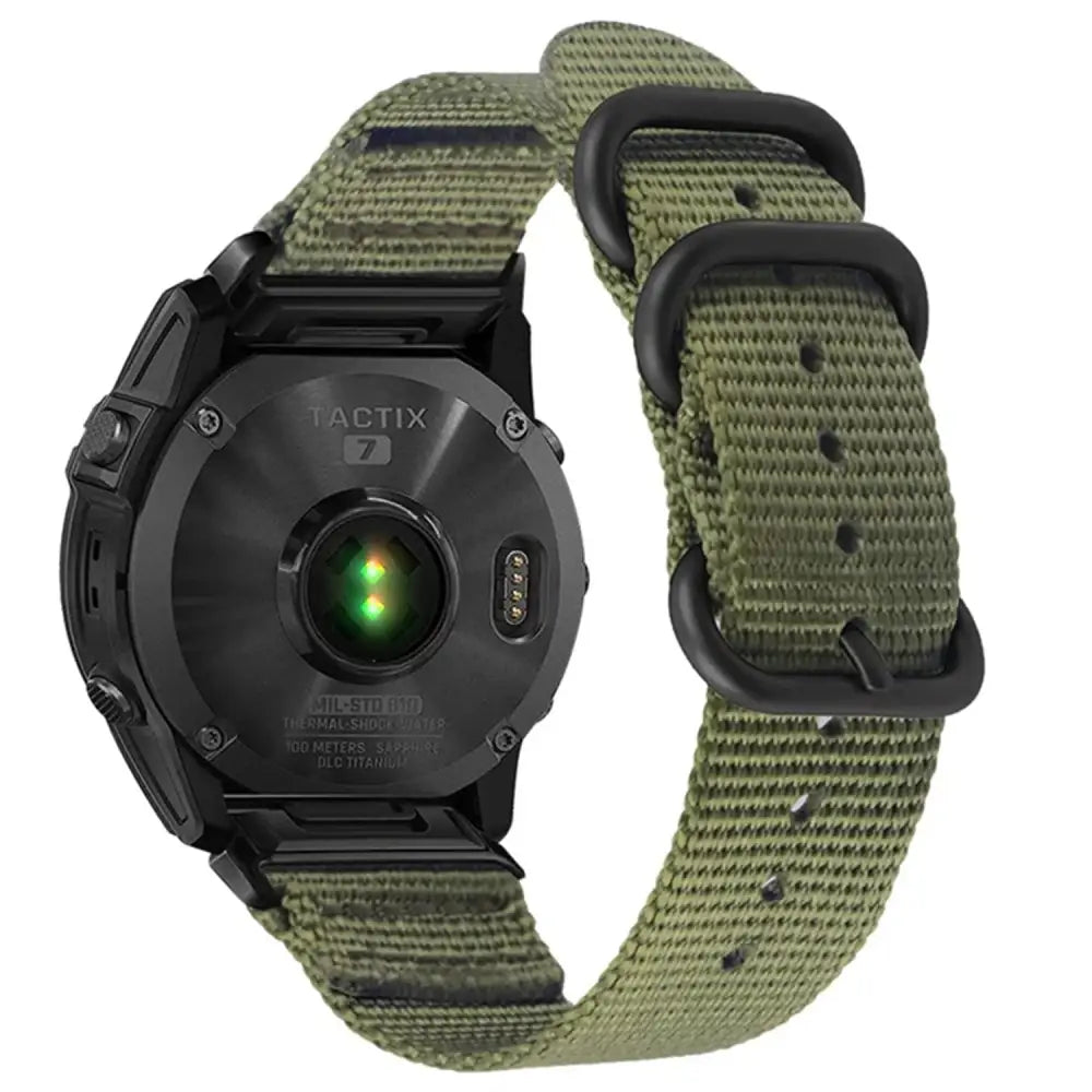 Garmin QuickFit Nato-ranneke 26mm - Vihreä
