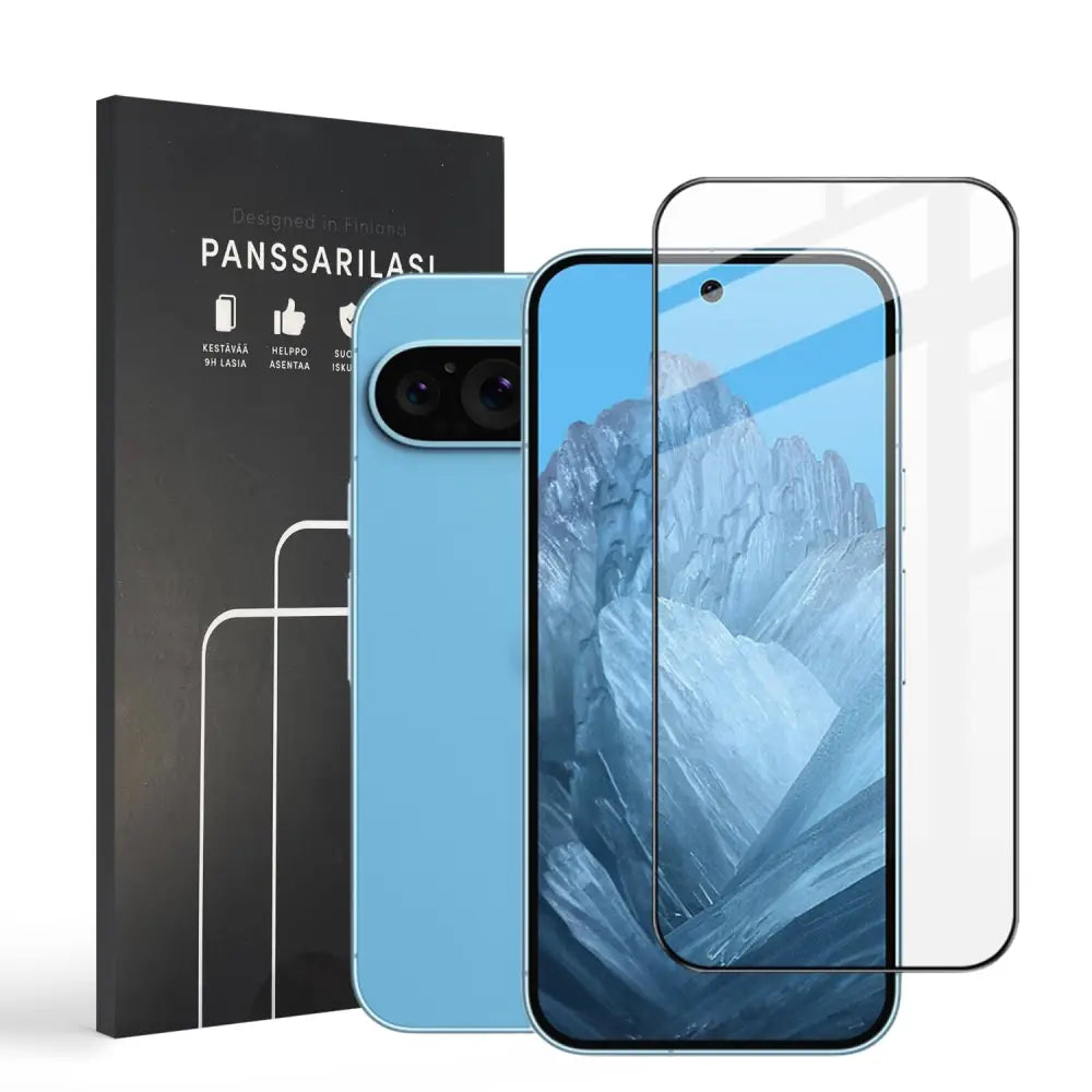 Screen protector package with 3D protective films for Google Pixel 9 Pro XL 5G