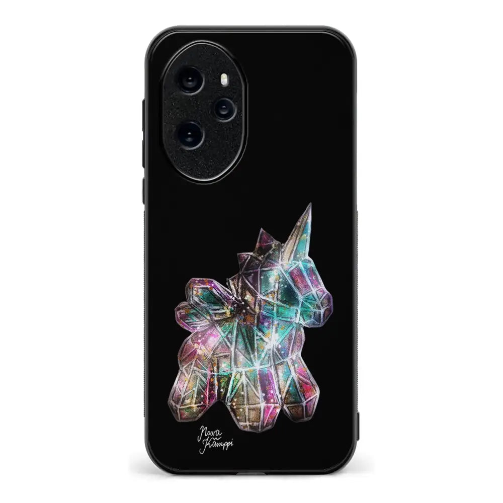 Honor 100 Pro unicorn suojakuoret - Musta - Noora Kämppi - Ei