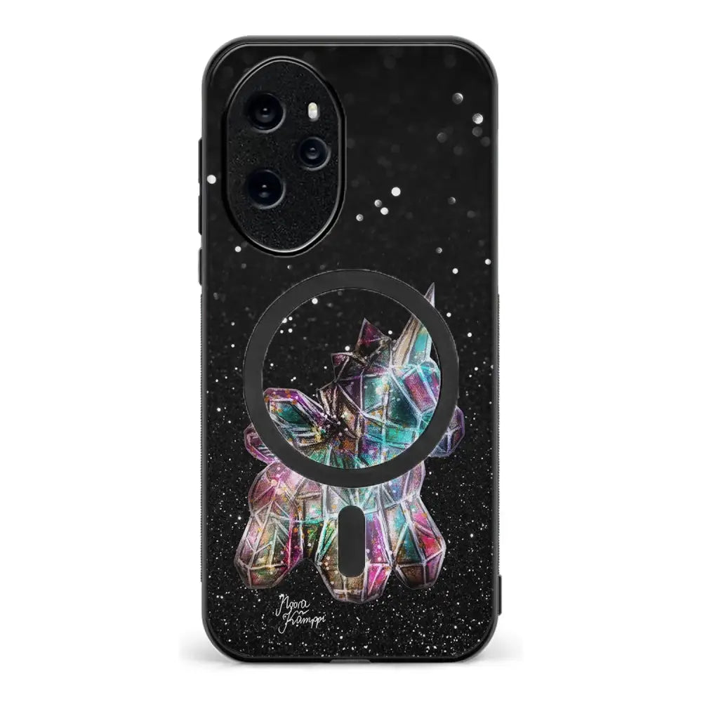 Honor 100 Pro unicorn suojakuoret - Valkoinen - Noora Kämppi