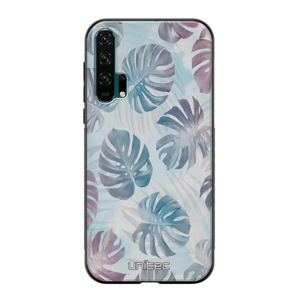 Honor 20 Pro kukka suojakuoret - Monstera Texture - Ei