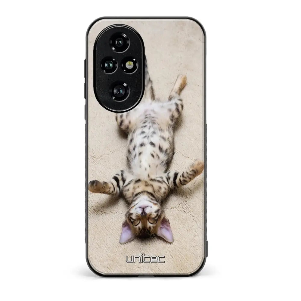 Honor 200 kissa suojakuoret - Relaxing Cat - Ei