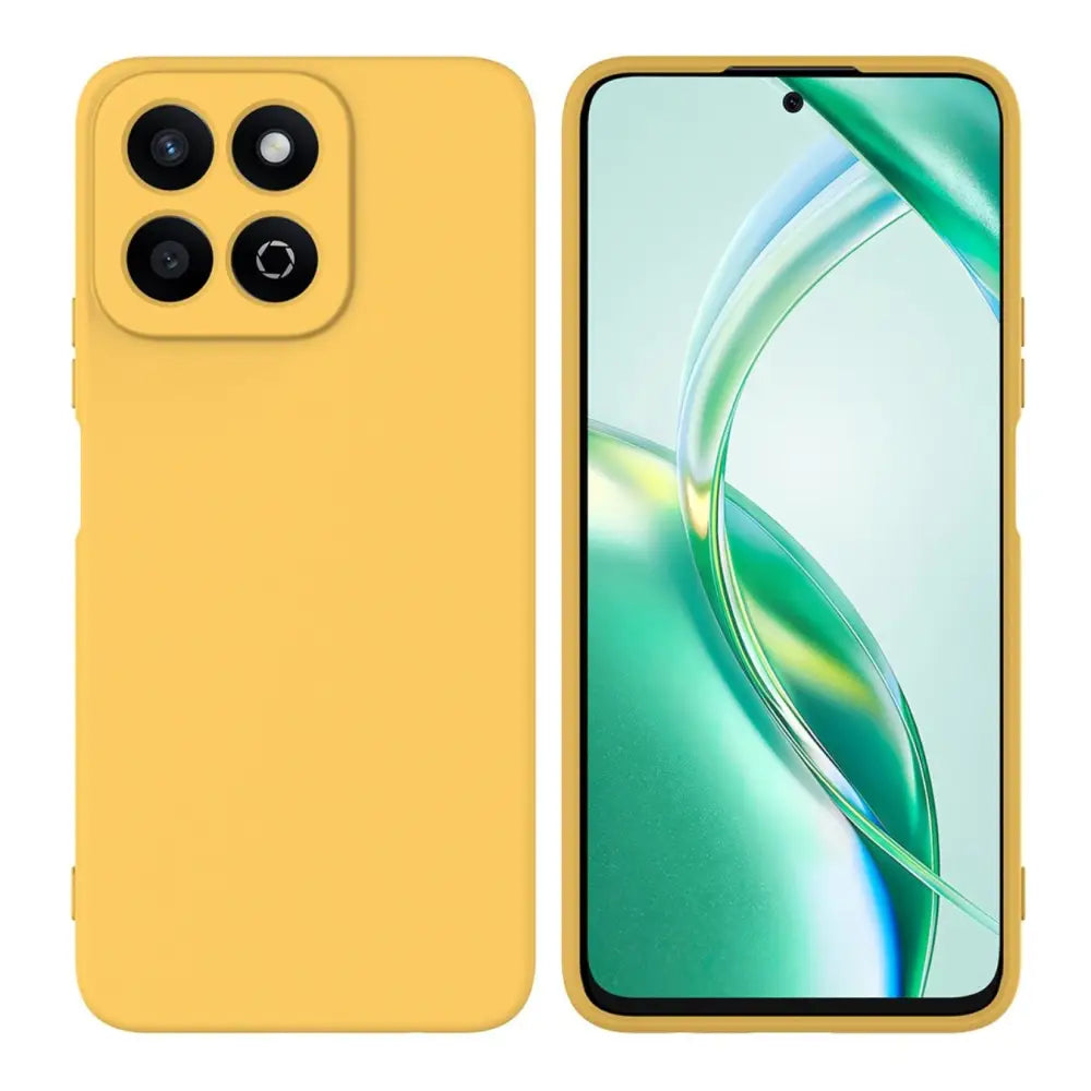 Honor 200 Smart Silikonisuoja Keltainen