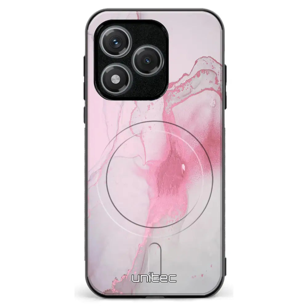 Honor 400 Lite marmori suojakuoret Pink Pok Rie