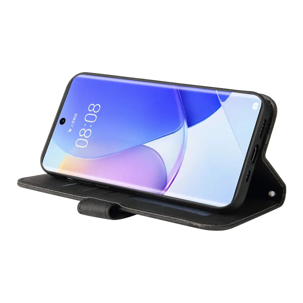 Honor 50 Lompakko Suojakuori - Musta