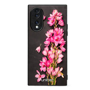 Honor 70 kukka suojakuoret - Pink Flowers - Ei