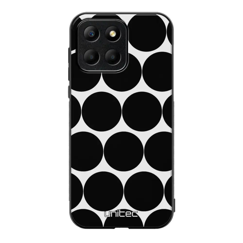 Honor 70 Lite pallo suojakuoret - Musta Pallo - Ei