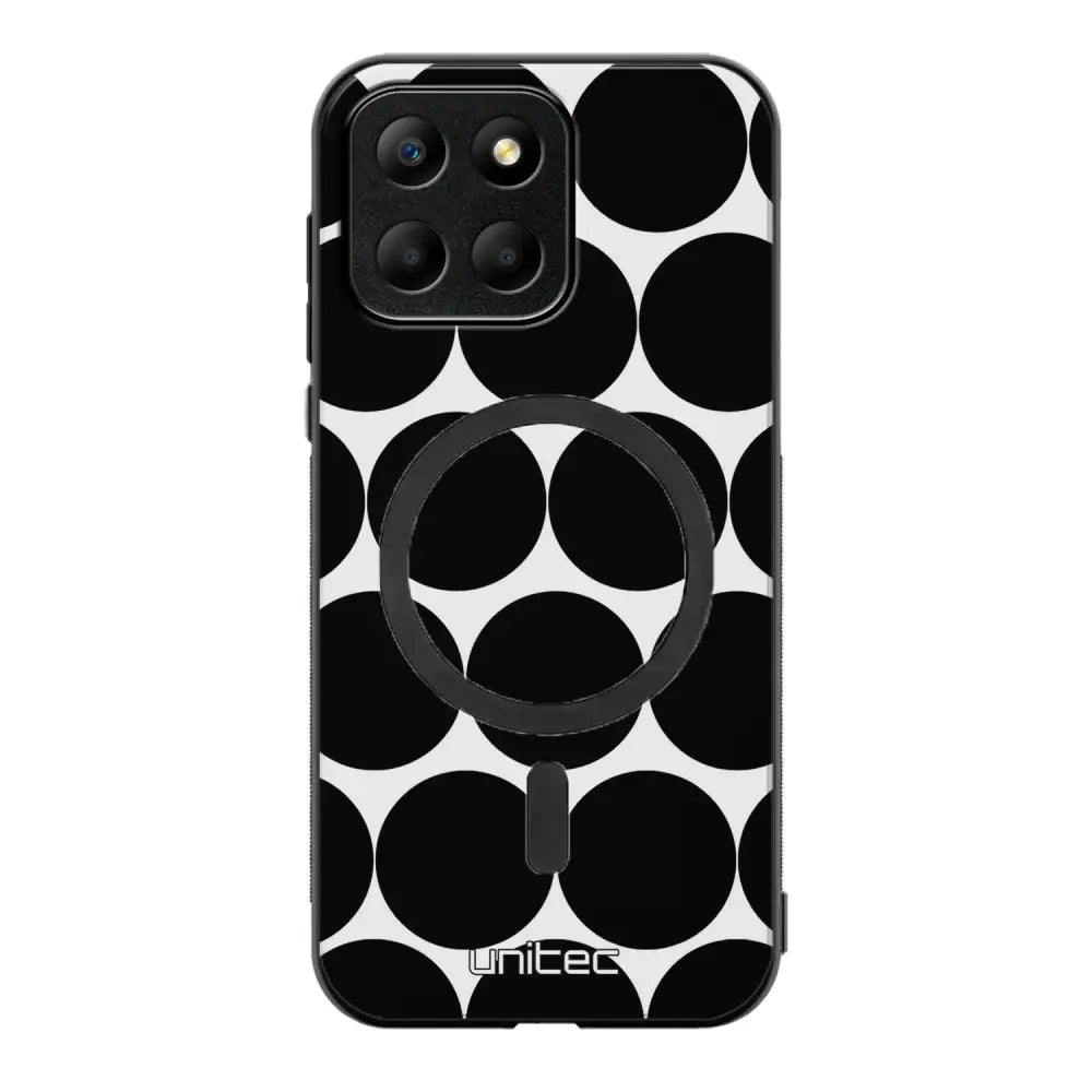 Honor 70 Lite pallo suojakuoret - Musta Pallo