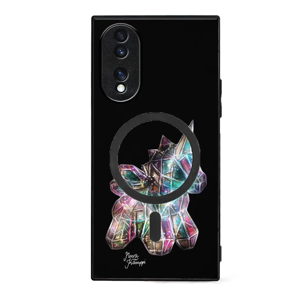 Honor 70 unicorn suojakuoret - Musta - Noora Kämppi