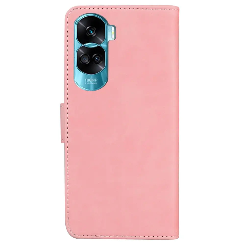 Honor 90 Lite Lompakko Suojakotelo Ruusukulta