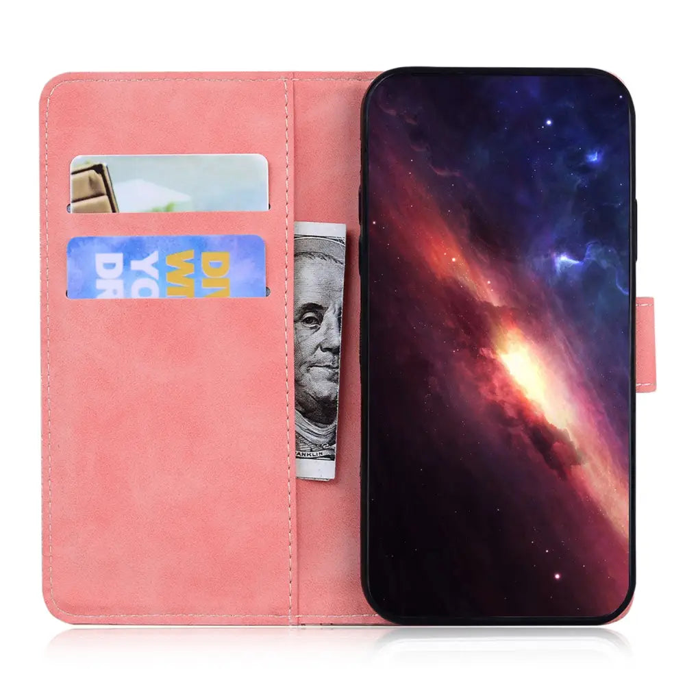 Honor 90 Lite Lompakko Suojakotelo Ruusukulta