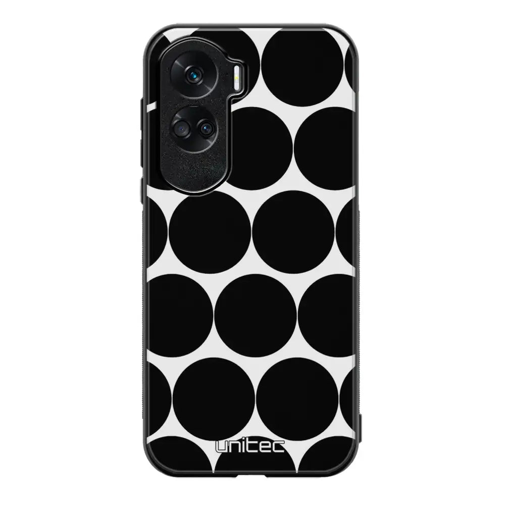 Honor 90 Lite pallo suojakuoret - Musta Pallo - Ei