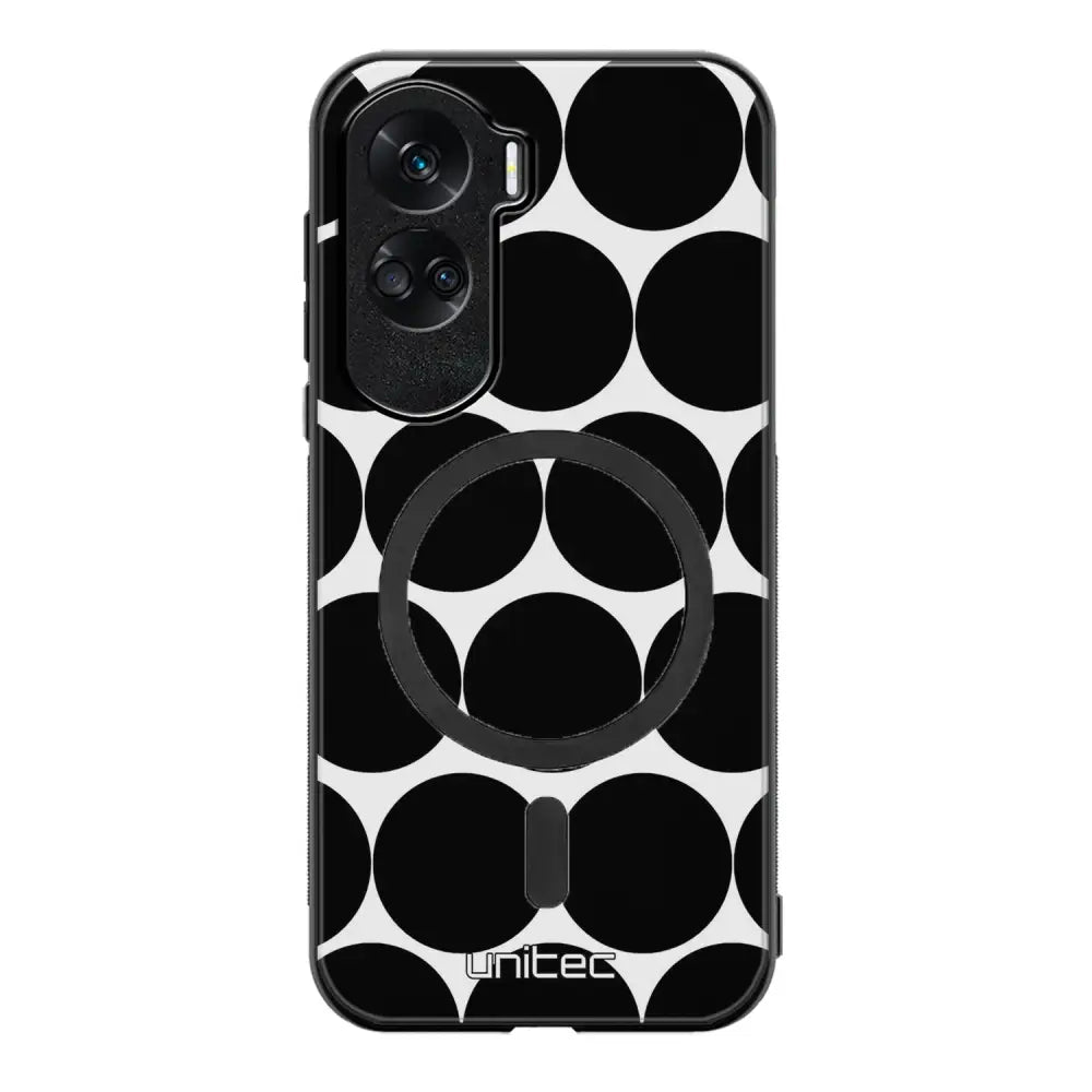 Honor 90 Lite pallo suojakuoret - Musta Pallo