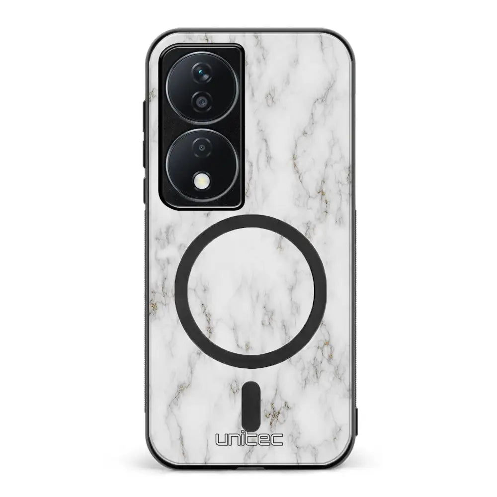 Honor 90 Smart marmori suojakuoret - White Marble