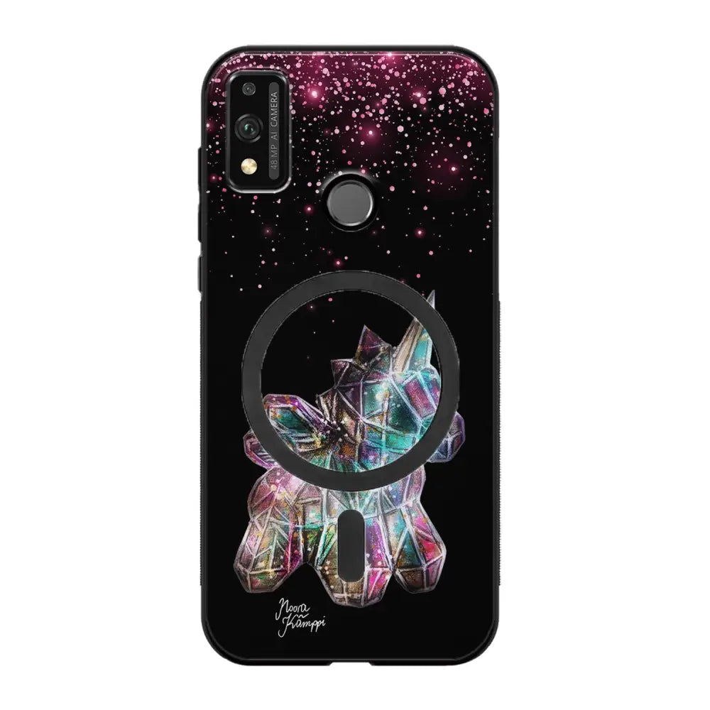 Honor 9X Lite unicorn suojakuoret - Pinkki - Noora Kämppi