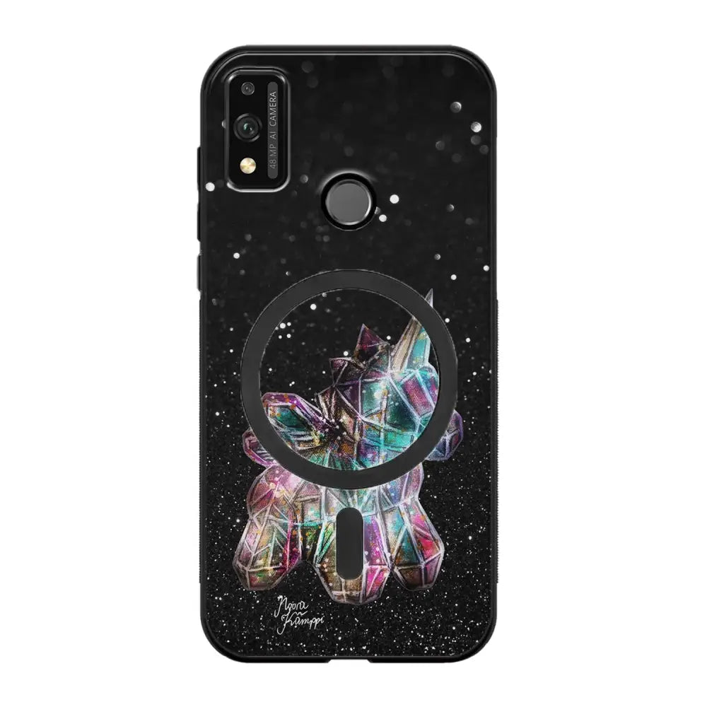 Honor 9X Lite unicorn suojakuoret - Valkoinen - Noora Kämppi