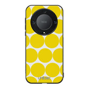 Honor Magic 5 Lite pallo suojakuoret - Keltainen Pallo - Ei