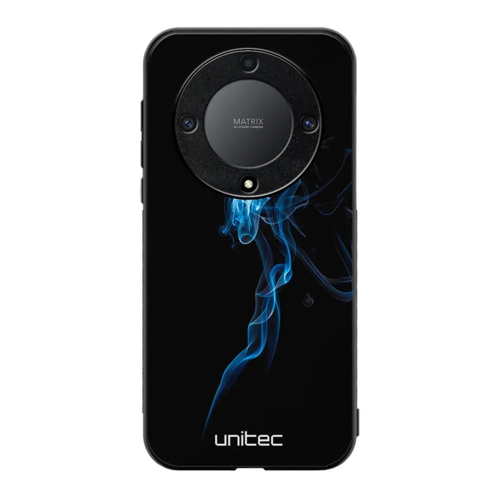 Honor Magic 5 Lite suojakuoret - Blue Smoke On Black - Ei