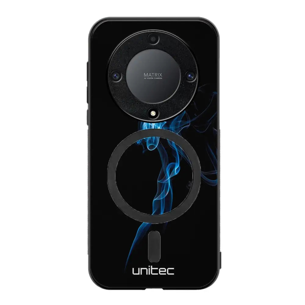 Honor Magic 5 Lite suojakuoret - Blue Smoke On Black