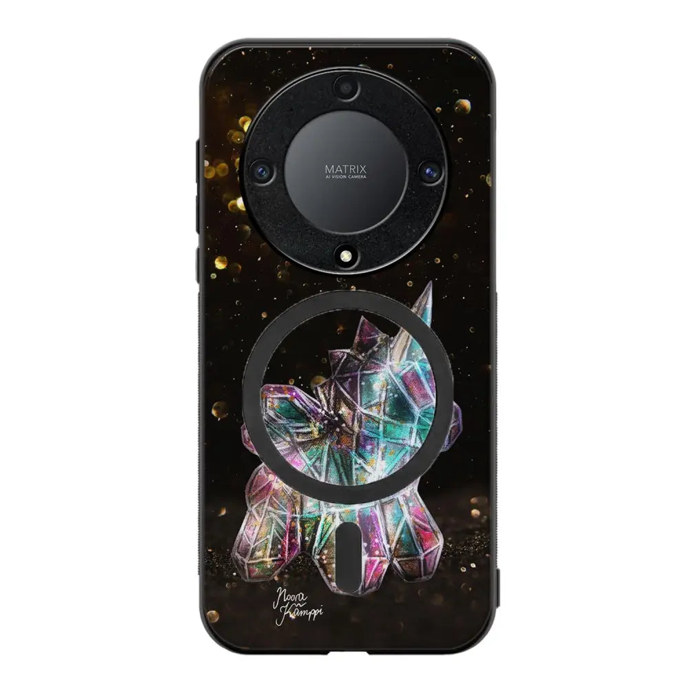 Honor Magic 5 Lite unicorn suojakuoret - Kulta - Noora Kämppi