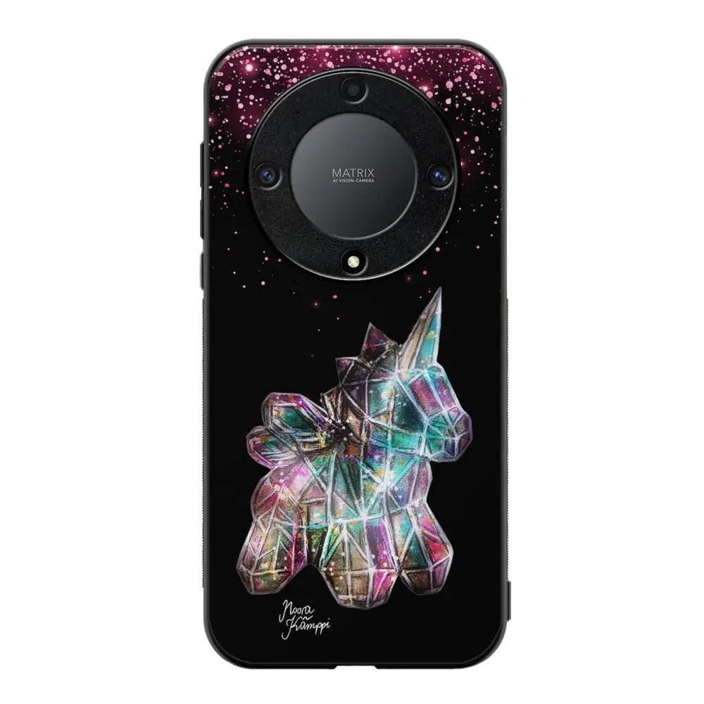 Honor Magic 5 Lite unicorn suojakuoret - Pinkki - Noora Kämppi - Ei