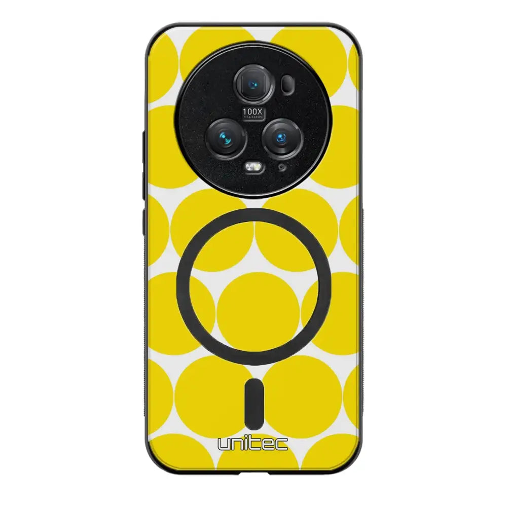 Honor Magic 5 Pro pallo suojakuoret - Keltainen Pallo
