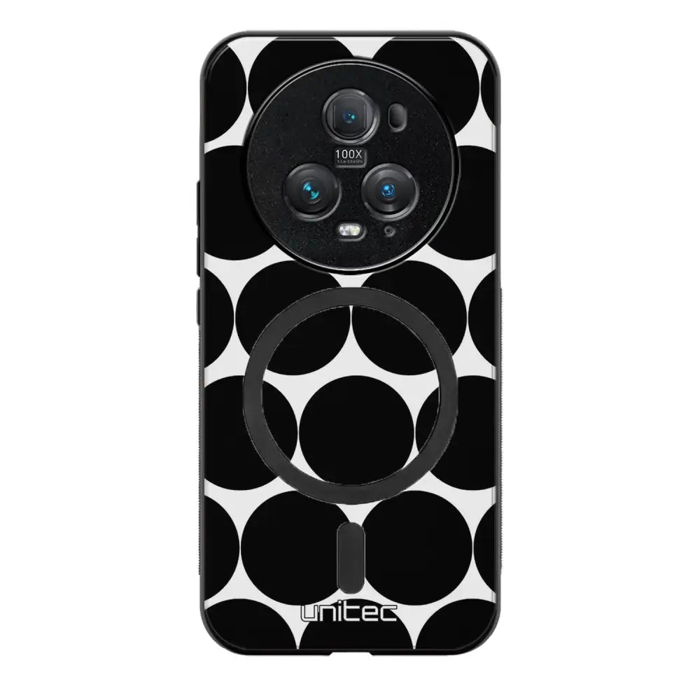 Honor Magic 5 Pro pallo suojakuoret - Musta Pallo